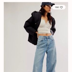 NWT AGOLDE Dame Jean 33